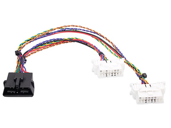 OBD2公頭-2xOBD母頭 Y形線